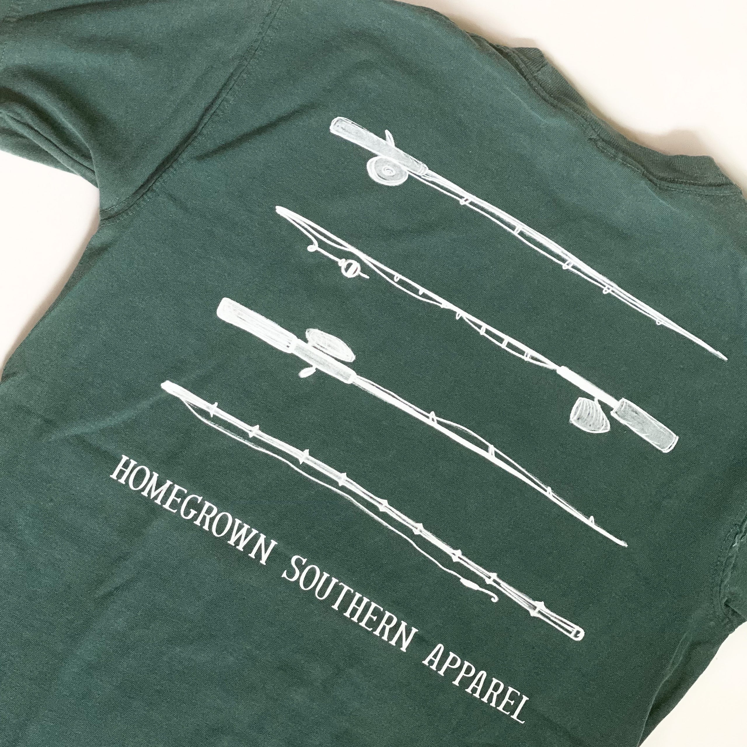 Spring Fishing Tee  Homegrown Southern Apparel